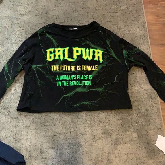 Long Sleeve Fashion Nova Shirt - Picture 3 of 4